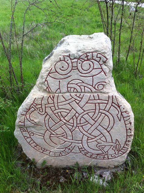 Rune carving